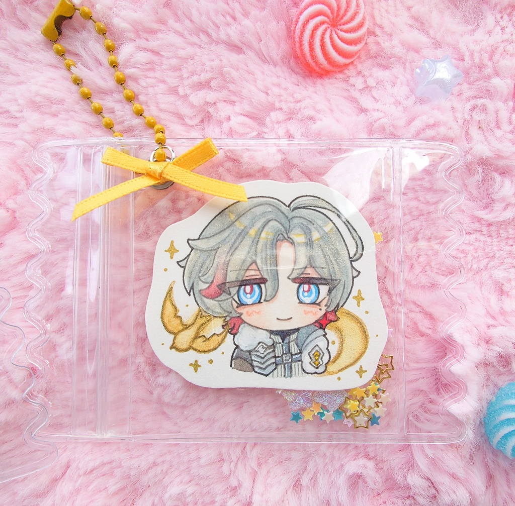 ⭒追加あり⭒【原画】手描きミニイラスト キャンディパック入り🍬