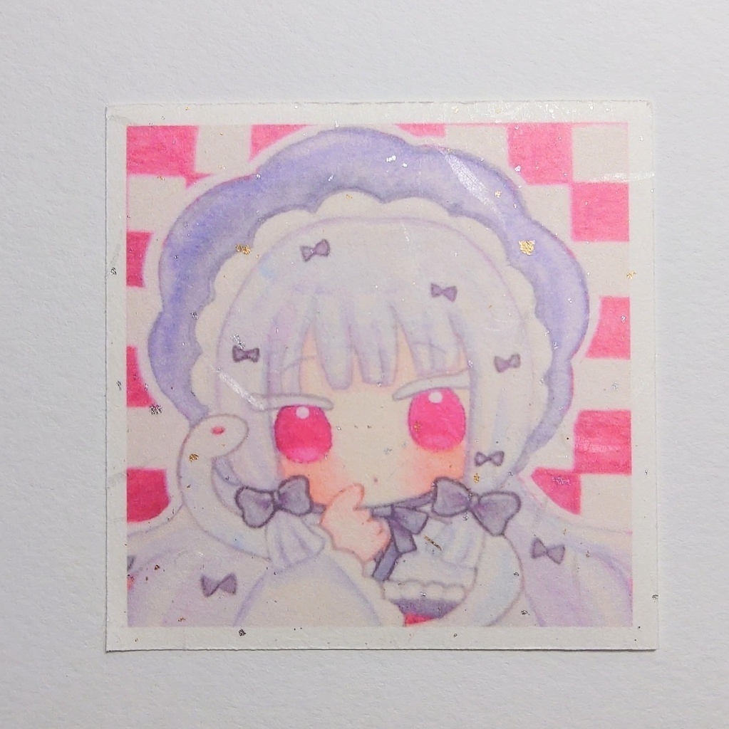 シールセット 白蛇ちゃん🐍🤍