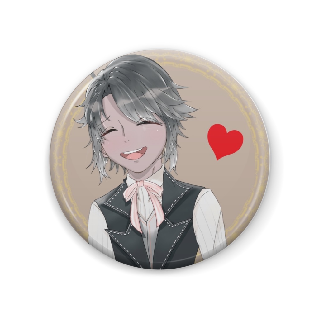 ブラウニー 缶バッジ