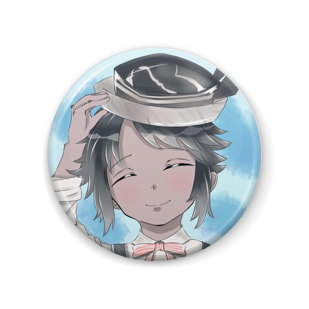 ブラウニー 缶バッジ