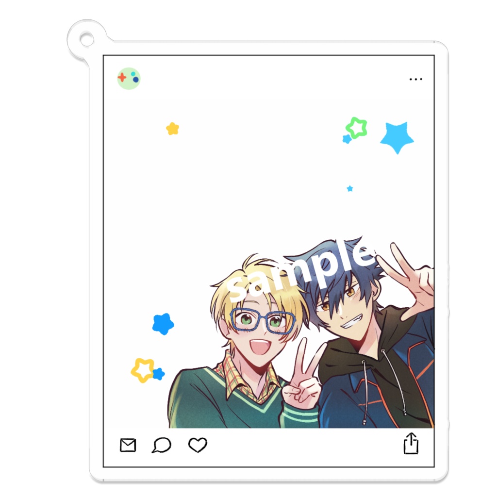 ジュンまこアクキー