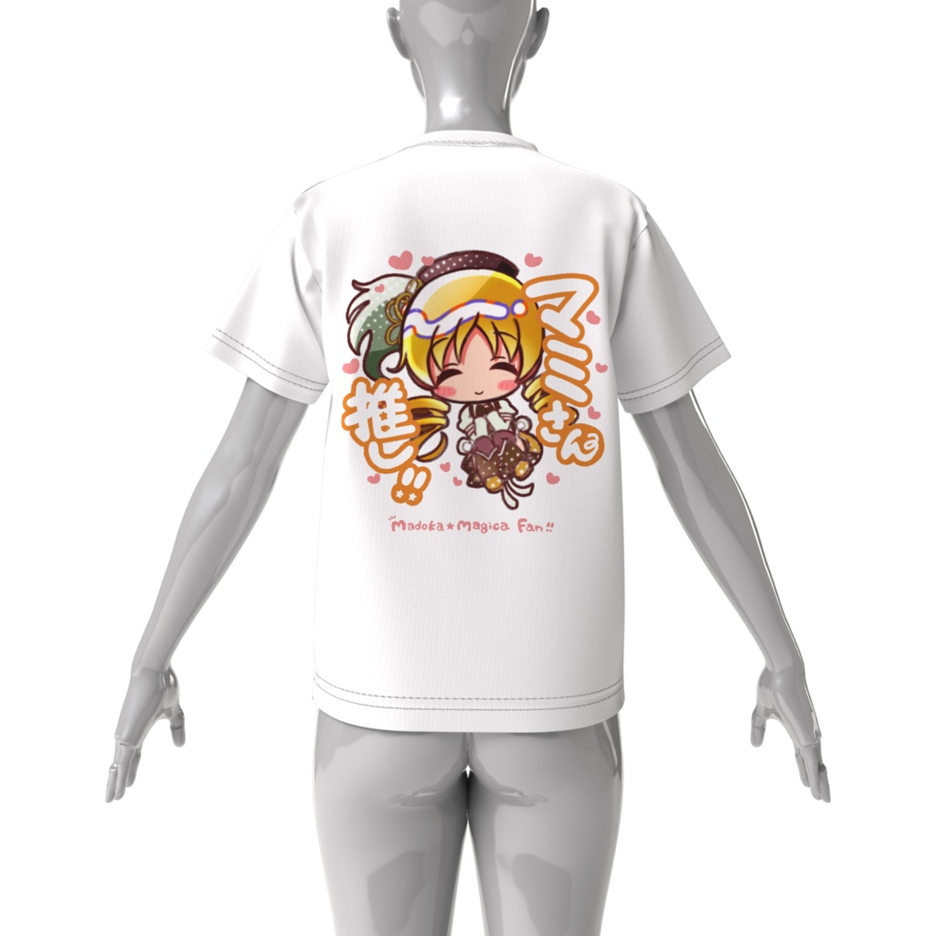 マミさん推し半袖ビッグシルエットTシャツ