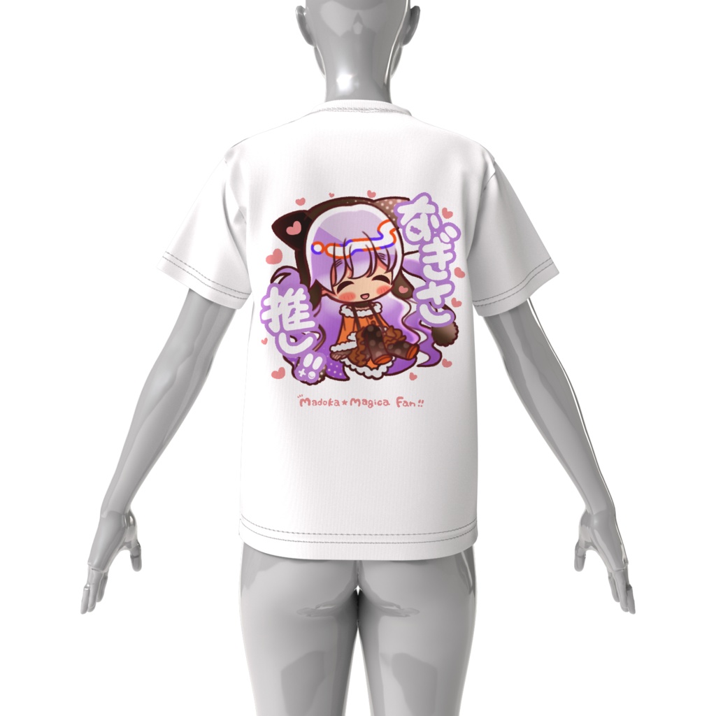 なぎさ推し半袖ビッグシルエットTシャツ