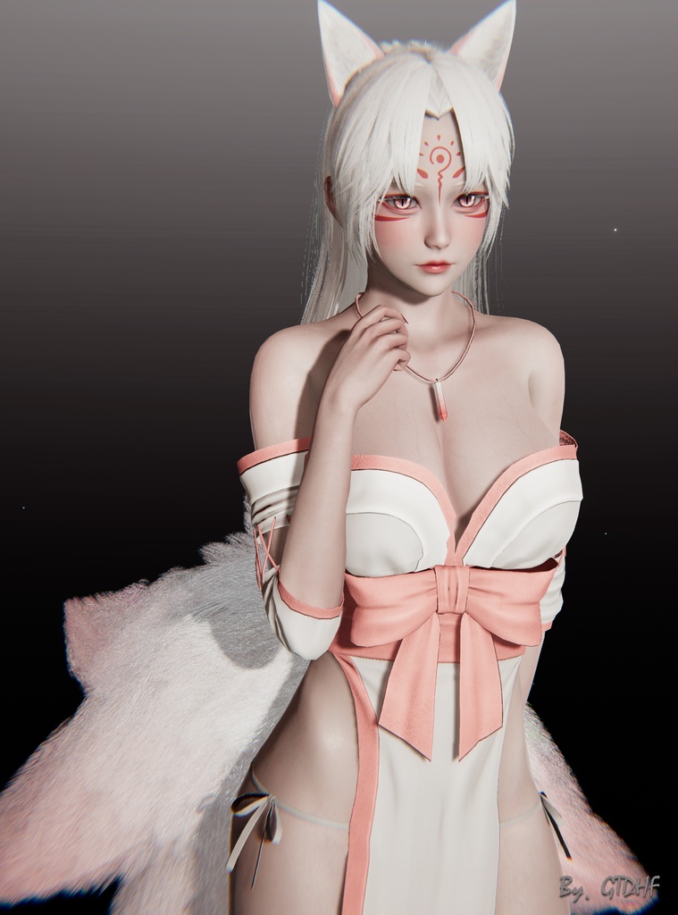 No. 2 “九尾狐” Honey Select 2 HS2 キャラクターカード Character Cards Graphics Preset