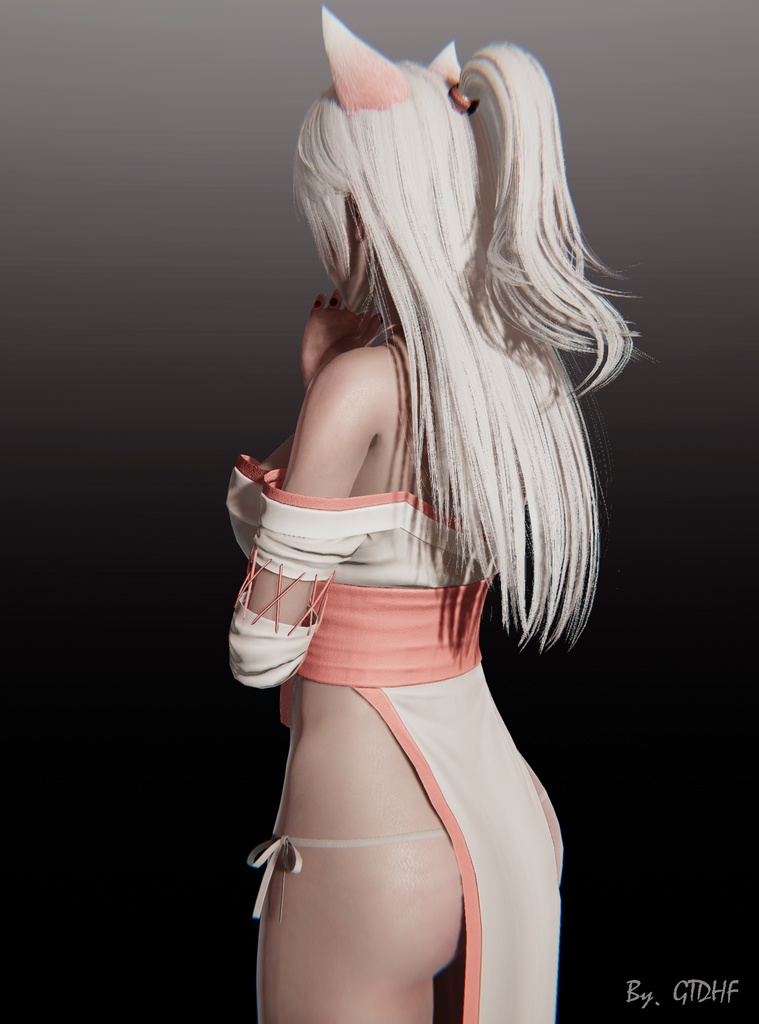 No. 2 “九尾狐” Honey Select 2 HS2 キャラクターカード Character Cards Graphics Preset