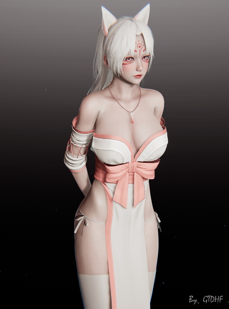 No. 2 “九尾狐” Honey Select 2 HS2 キャラクターカード Character Cards Graphics Preset