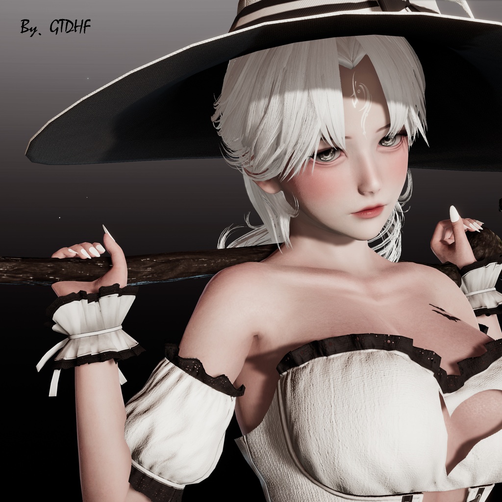 No. 9 “女巫” Honey Select 2 HS2 キャラクターカード Character Cards Graphics Preset