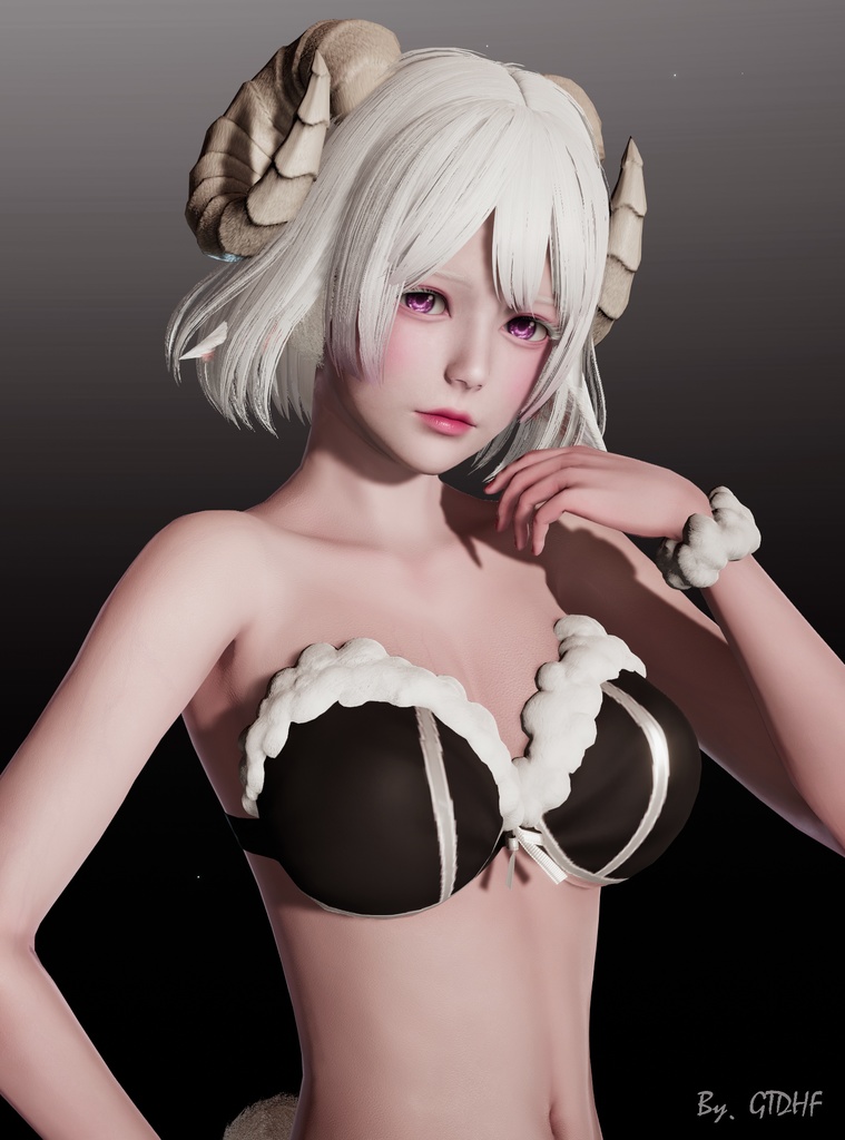 No. 11 “小白羊姐姐” Honey Select 2 HS2 キャラクターカード Character Cards Graphics Preset