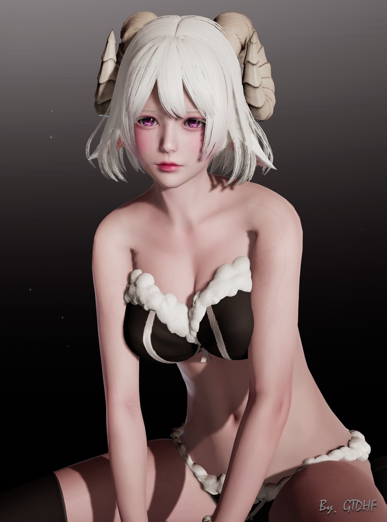 No. 11 “小白羊姐姐” Honey Select 2 HS2 キャラクターカード Character Cards Graphics Preset