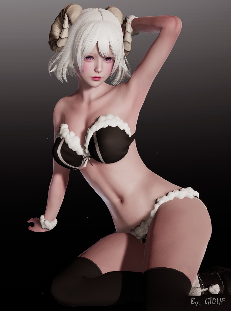 No. 11 “小白羊姐姐” Honey Select 2 HS2 キャラクターカード Character Cards Graphics Preset