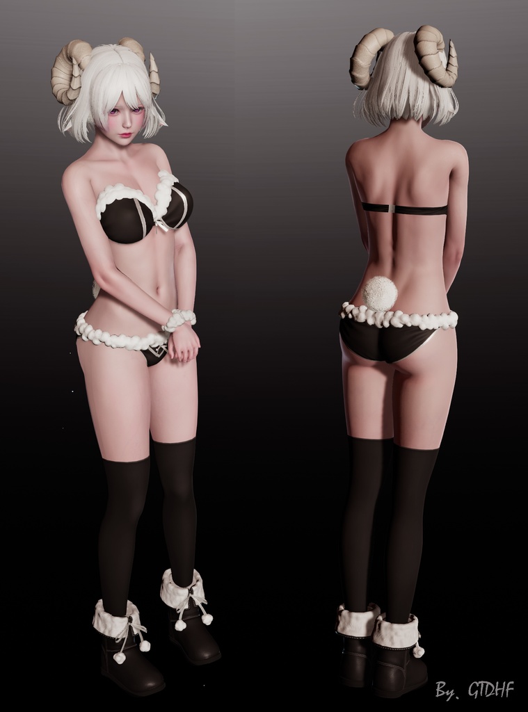 No. 11 “小白羊姐姐” Honey Select 2 HS2 キャラクターカード Character Cards Graphics Preset