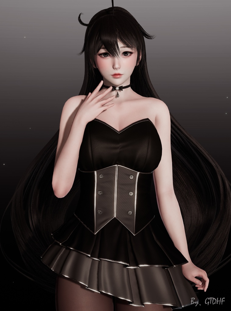 No. 12 “电波少女” Honey Select 2 HS2 キャラクターカード Character Cards Graphics Preset