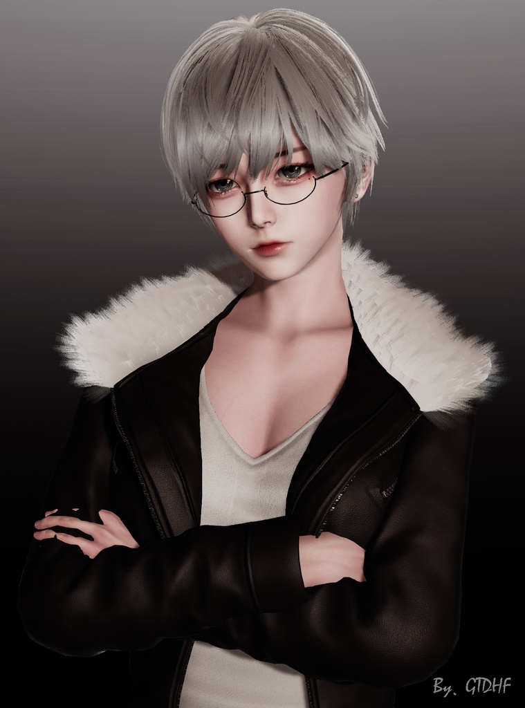 No. 14 “夜千涼宇” Honey Select 2 HS2 キャラクターカード Character Cards Graphics Preset