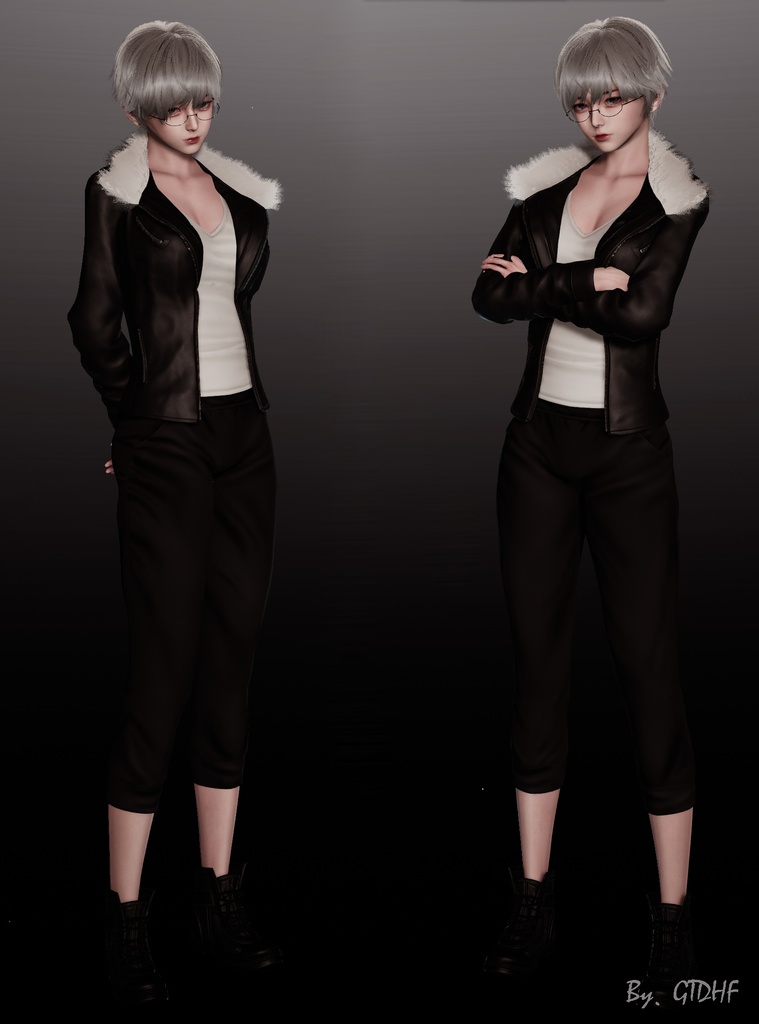 No. 14 “夜千涼宇” Honey Select 2 HS2 キャラクターカード Character Cards Graphics Preset