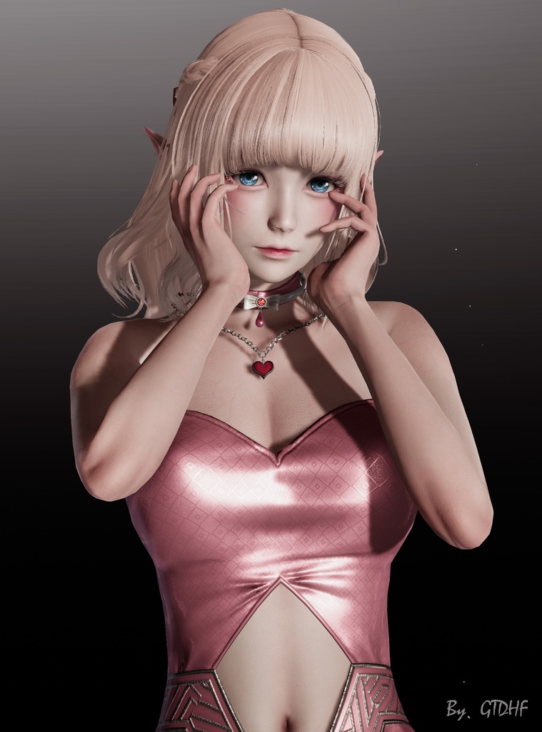 No. 15 “小公举” Honey Select 2 HS2 キャラクターカード Character Cards Graphics Preset