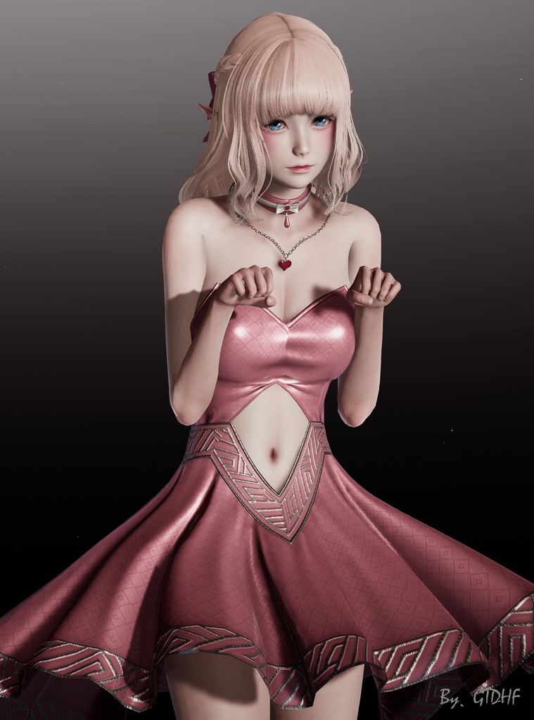No. 15 “小公举” Honey Select 2 HS2 キャラクターカード Character Cards Graphics Preset