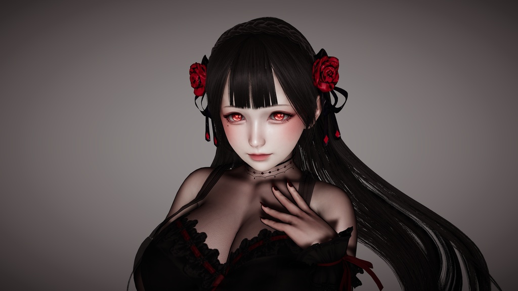 No. 18 “地狱少女” Honey Select 2 HS2 キャラクターカード Character Cards Graphics Preset