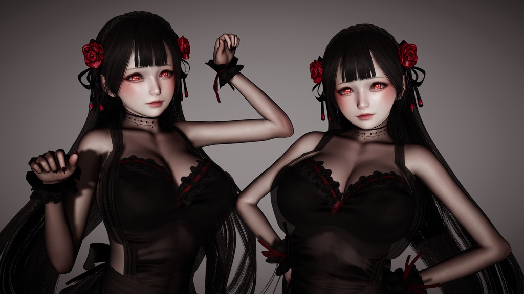 No. 18 “地狱少女” Honey Select 2 HS2 キャラクターカード Character Cards Graphics Preset