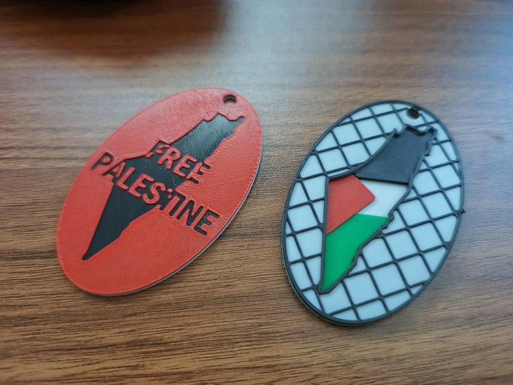 パレスチナ連帯キーホルダー