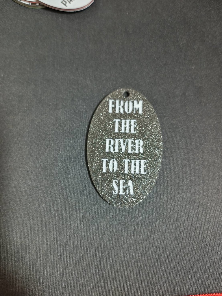 パレスチナ連帯キーホルダー