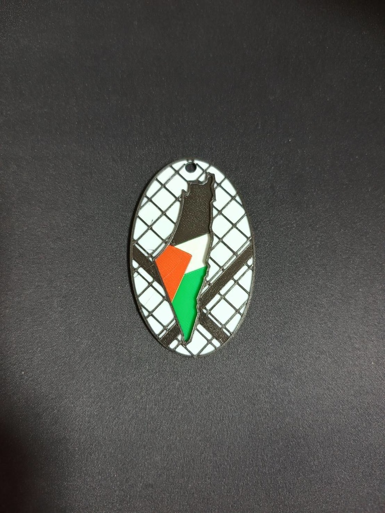 パレスチナ連帯キーホルダー