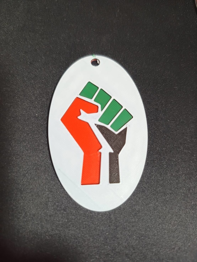 パレスチナ連帯キーホルダー