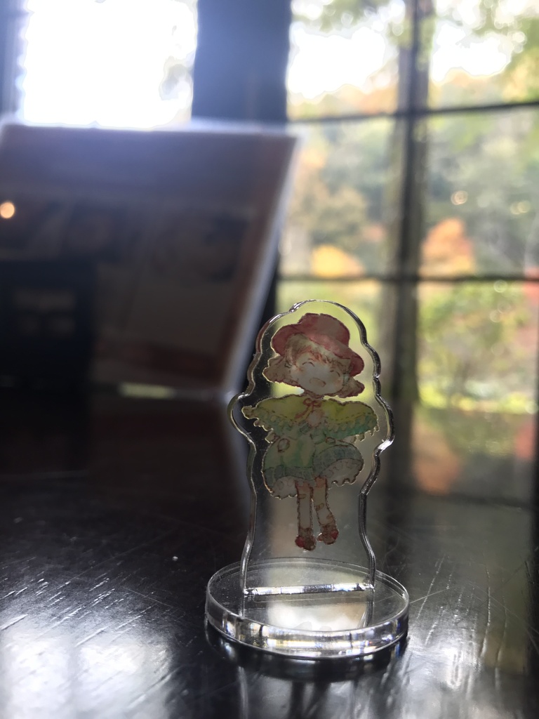 千寿ヶ原ひとはちゃんのアクリルスタンド