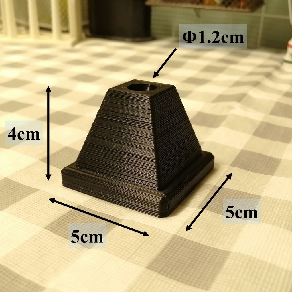 1本用ペンスタンド(3Dプリンター用データ)