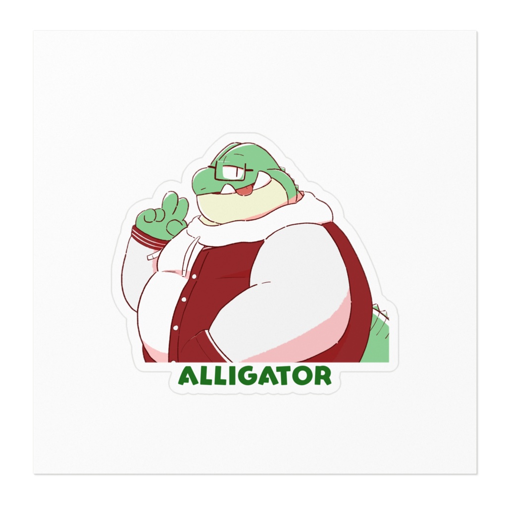 Alligatorステッカー