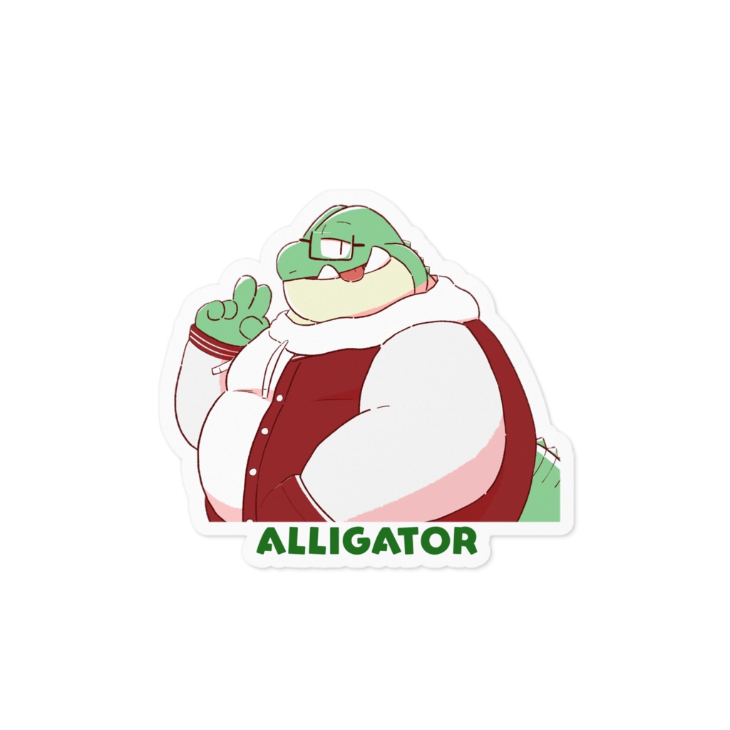 Alligatorステッカー