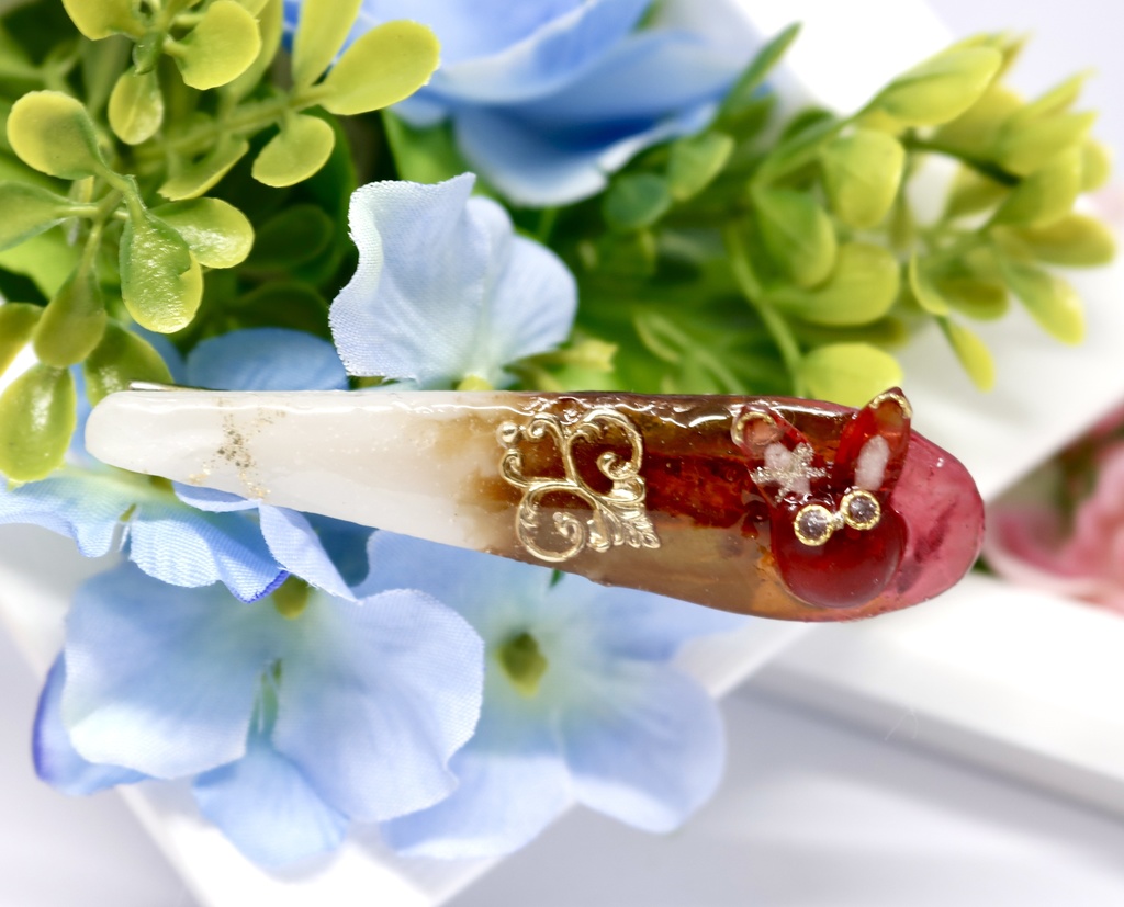 原神 アンバー イメージヘアクリップ