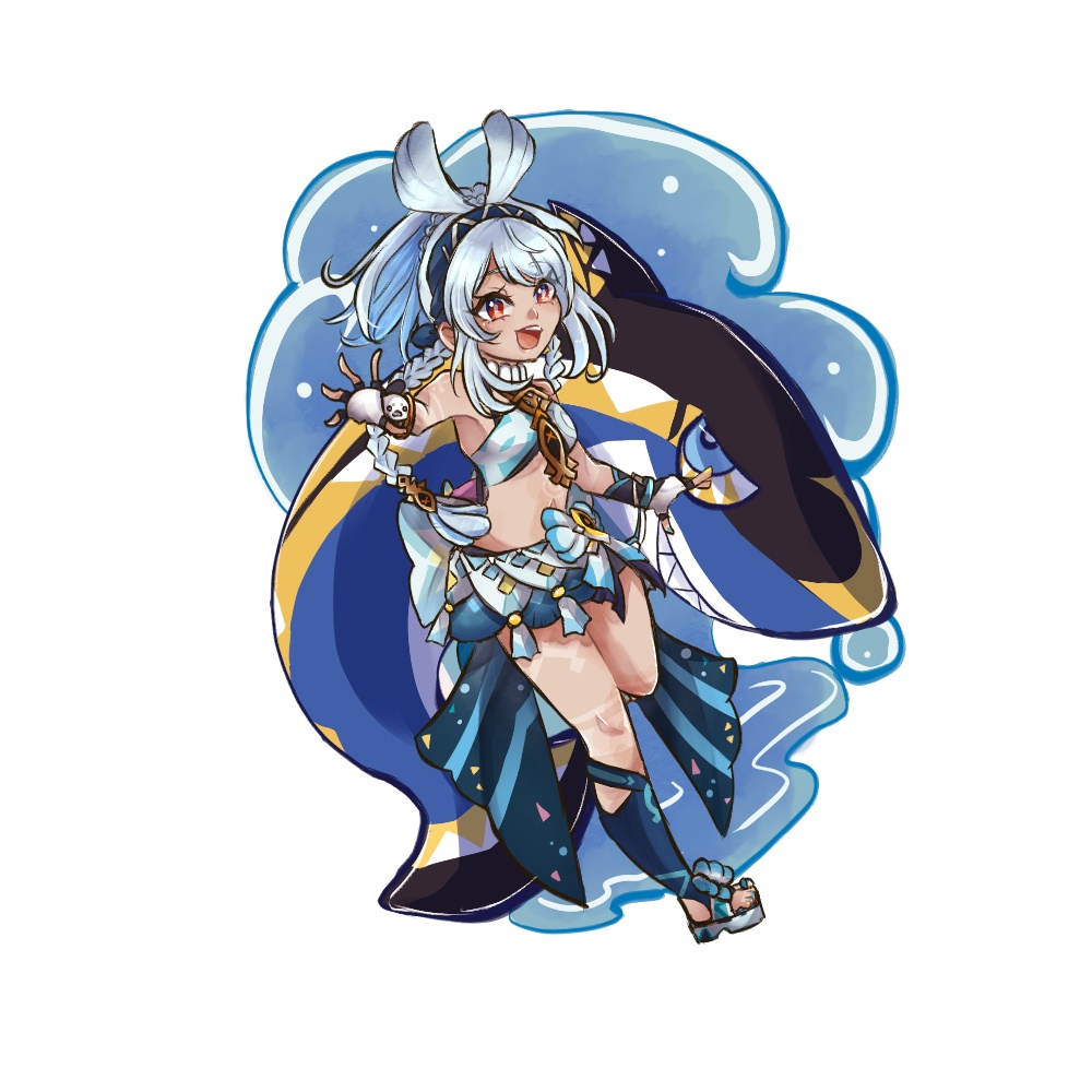 原神 ムアラニ カチーナ キィニチ ステッカー