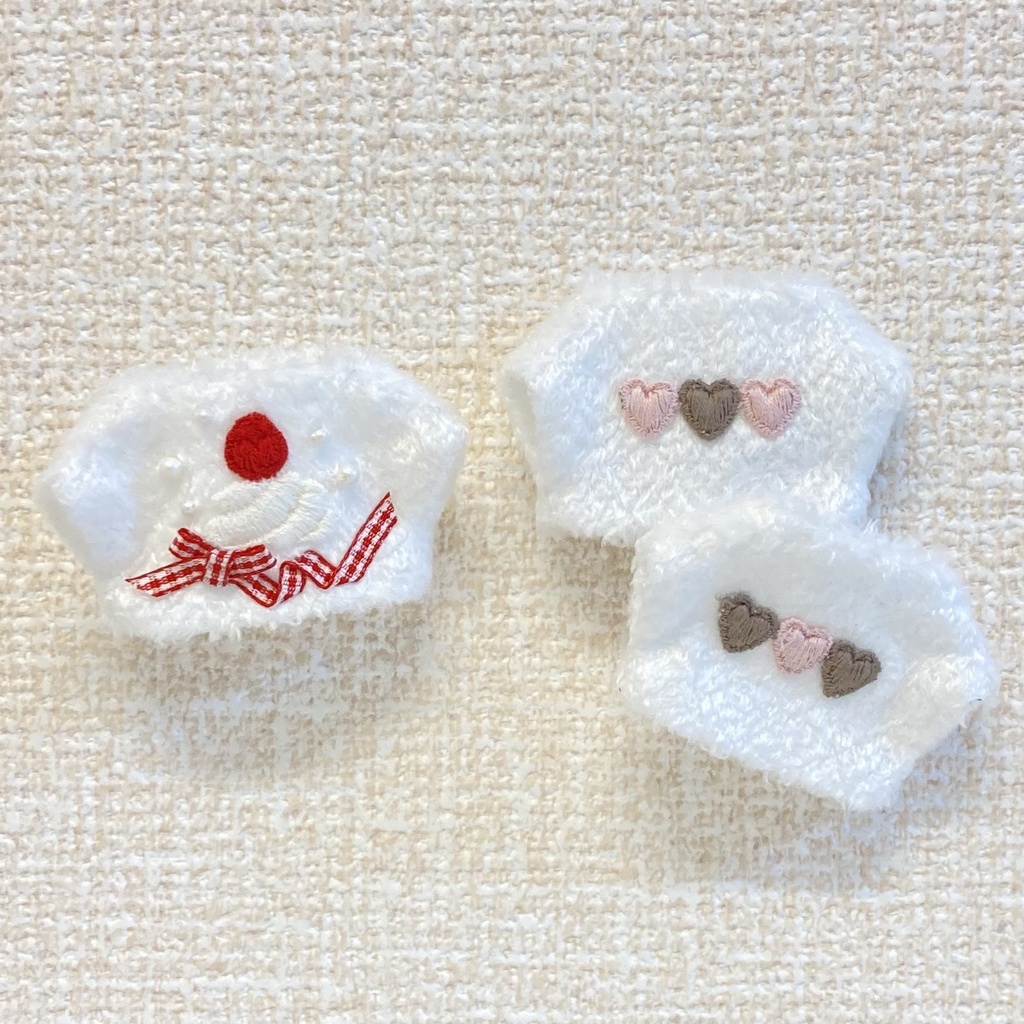 【twst10cmぬい用】リバーシブルふわふわニット