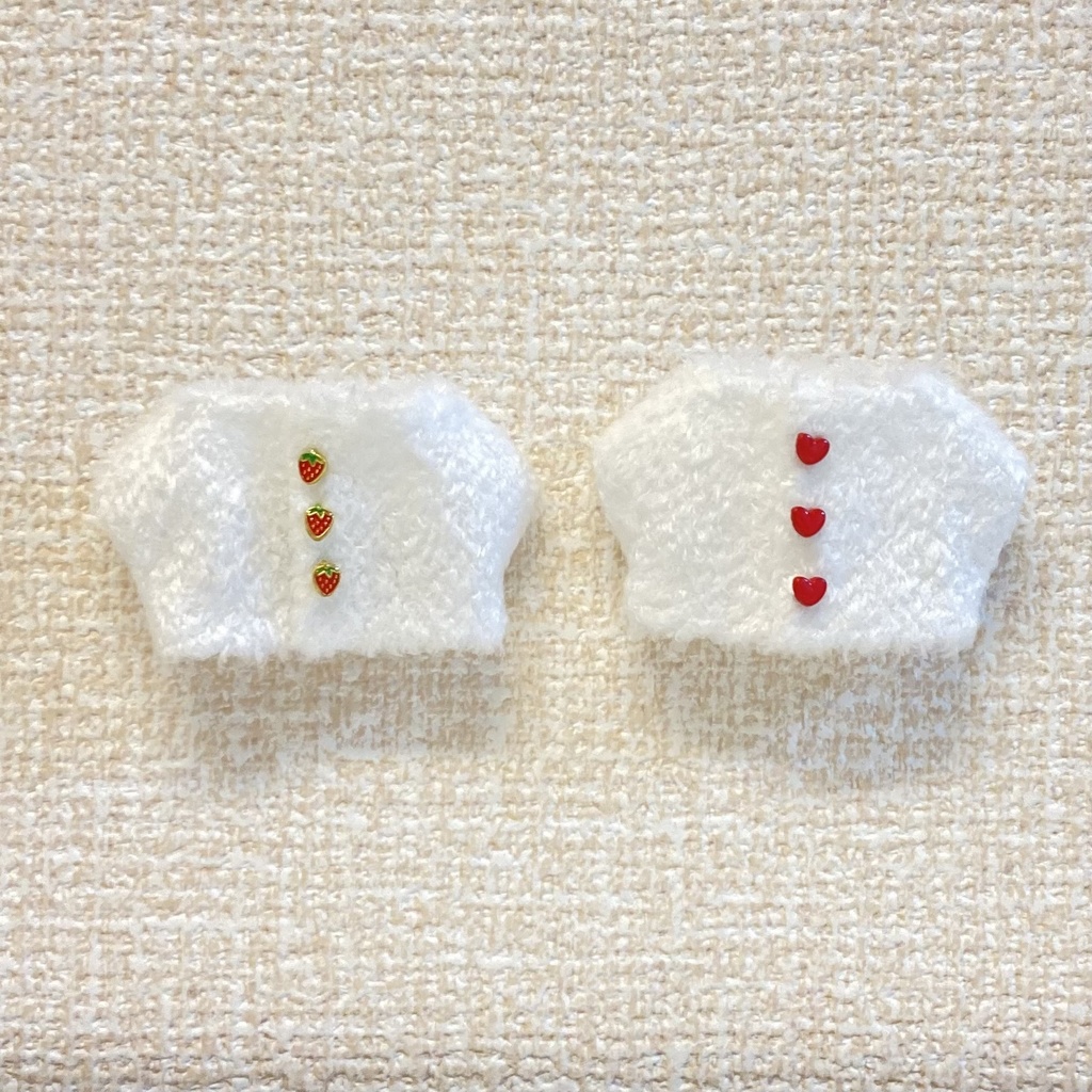 【twst10cmぬい用】リバーシブルふわふわニット