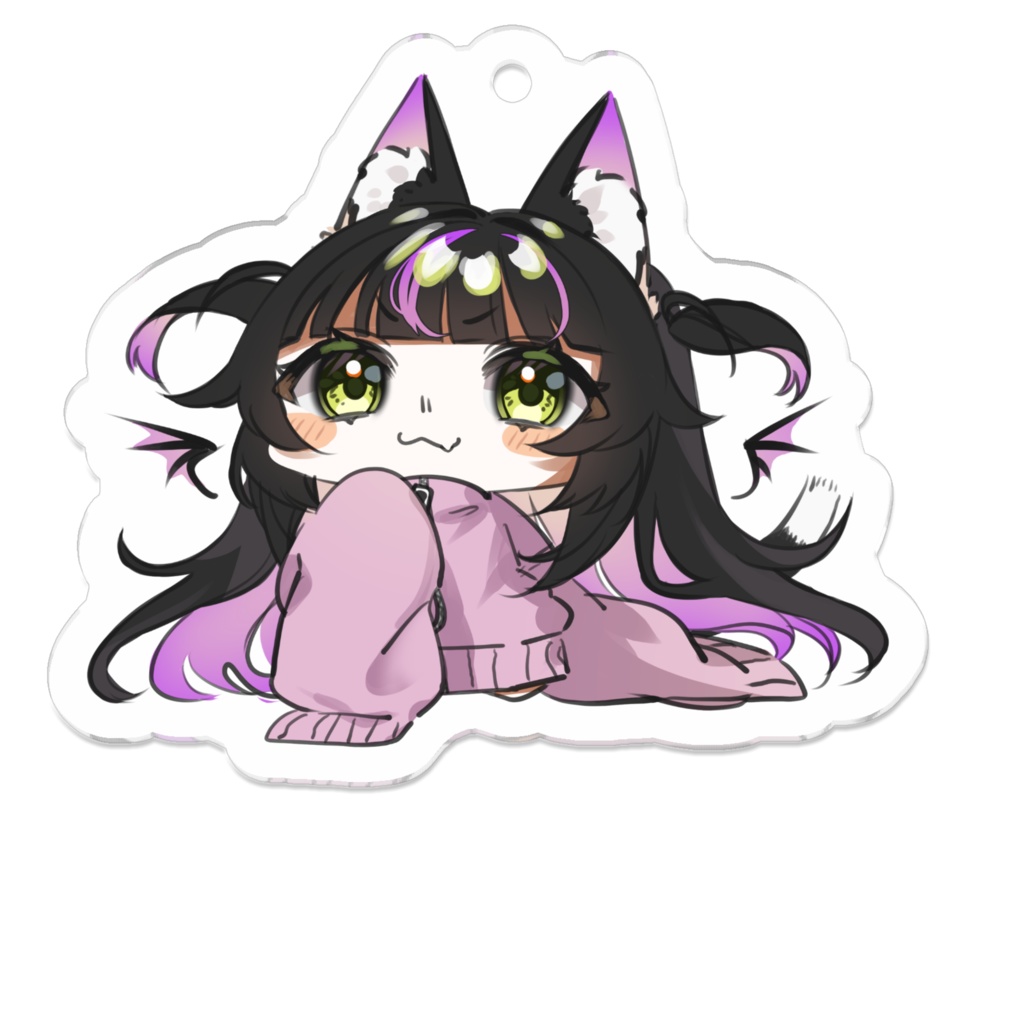 【Twichスタンプ】???アクリルキーホルダー