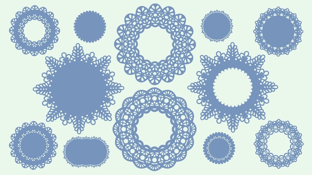 レースパターン配置セット