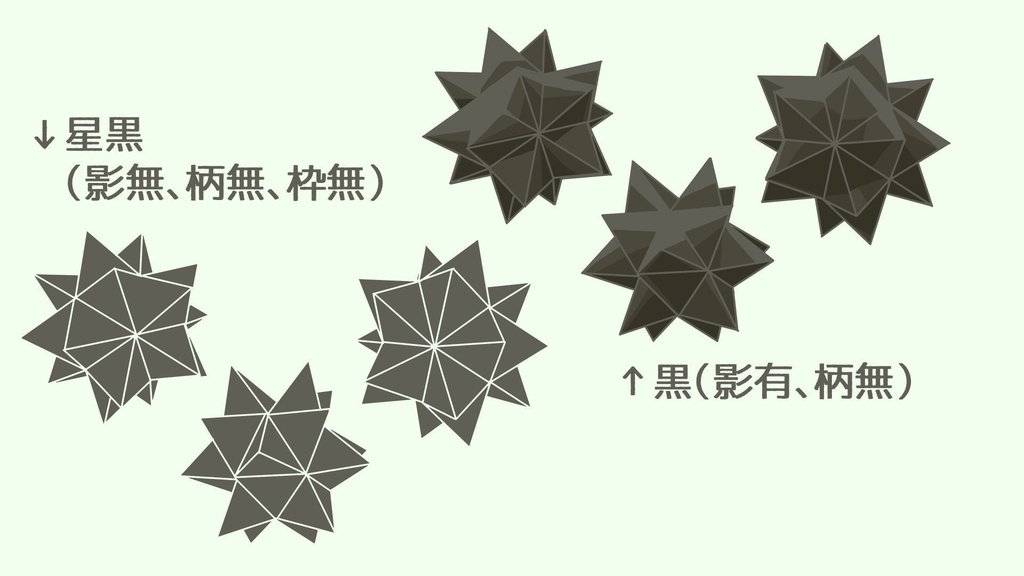 多角形星モチーフ