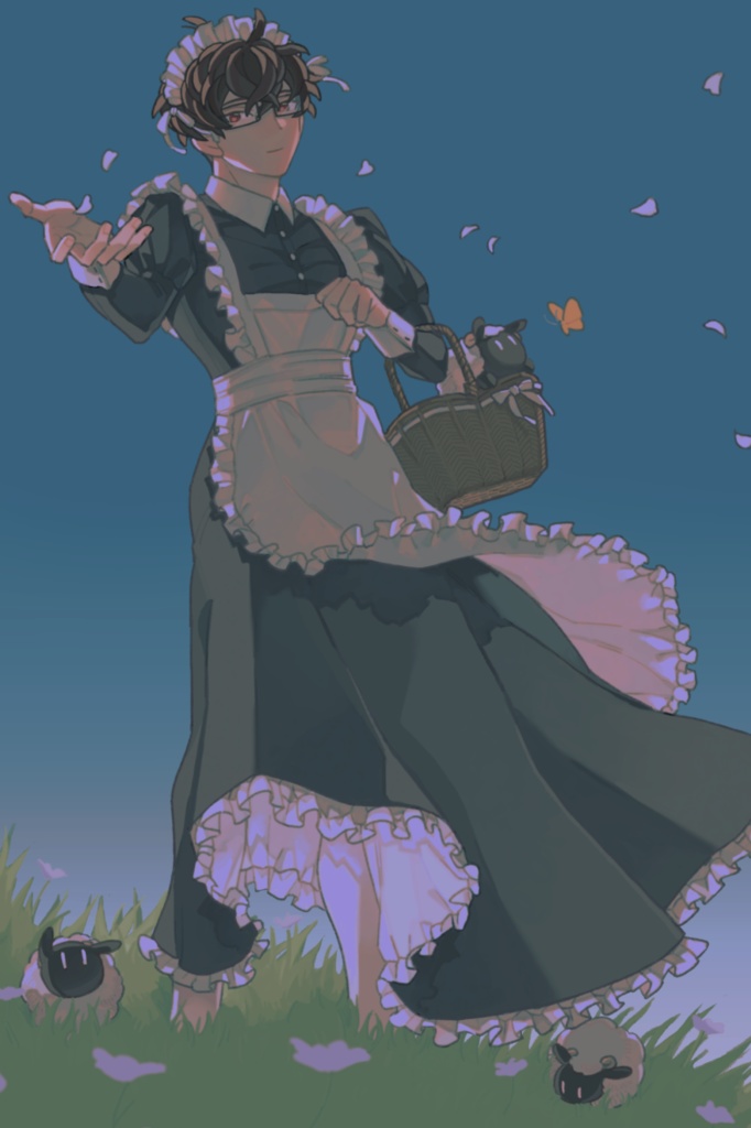 フィガロ・レノックスメイドさんポストカードセット