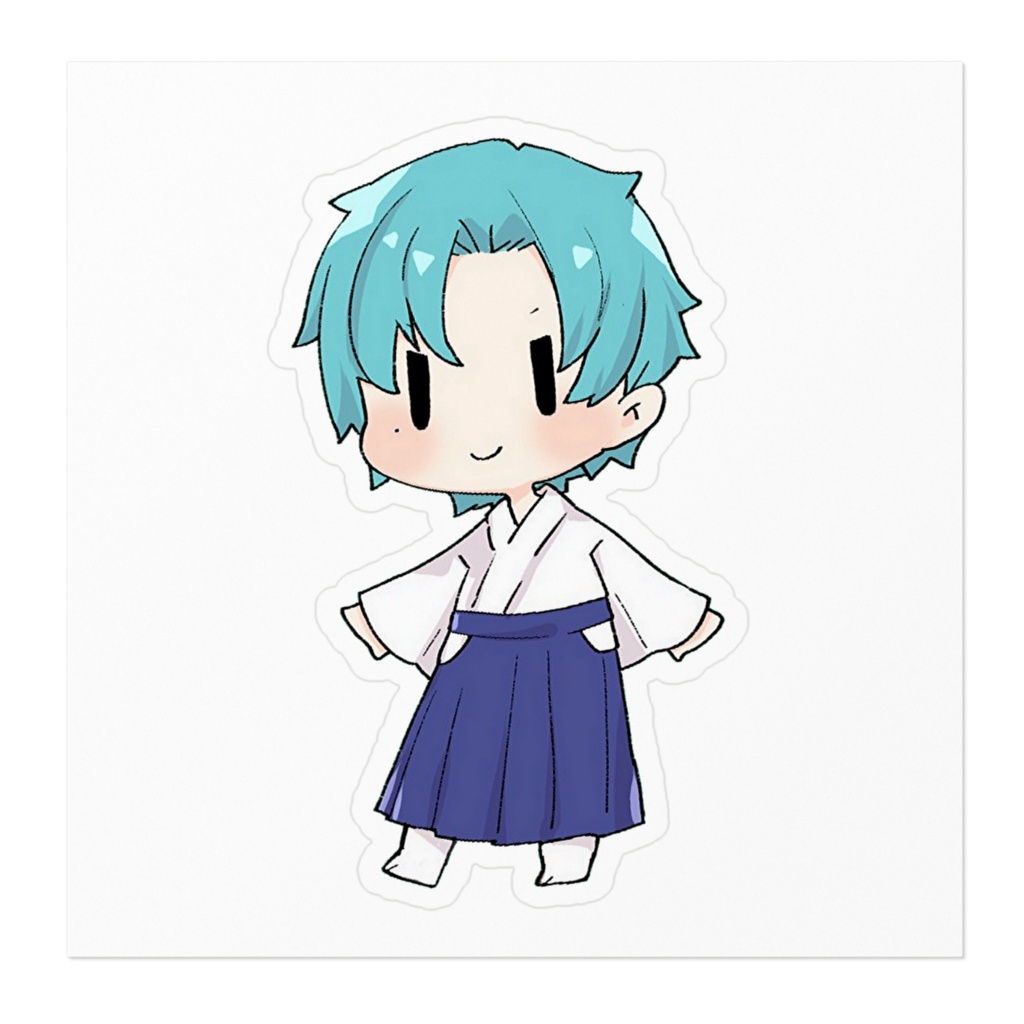 らくかど ステッカー 袴.Ver