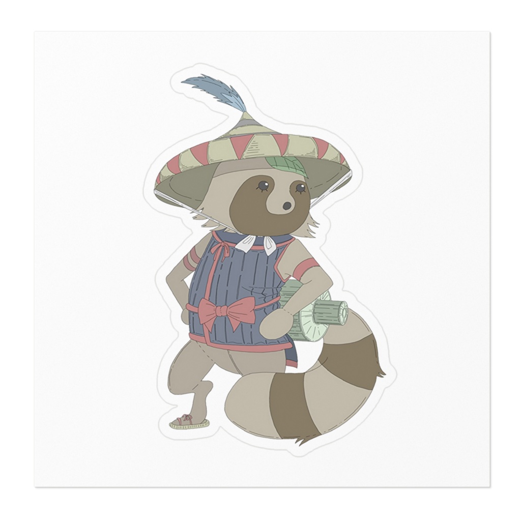 らくかど ステッカー 狩人.Ver