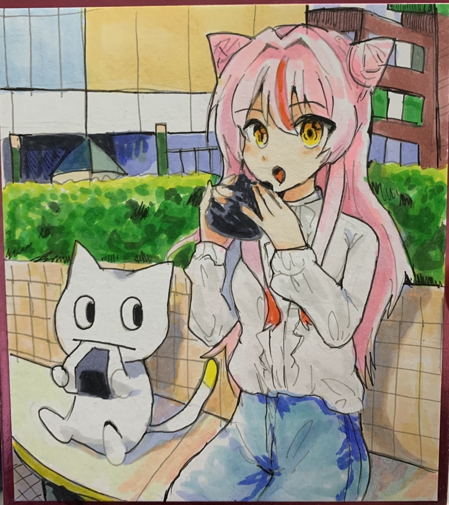 鵺本ねむ色紙③