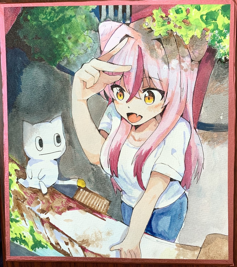 鵺本ねむ色紙⑤