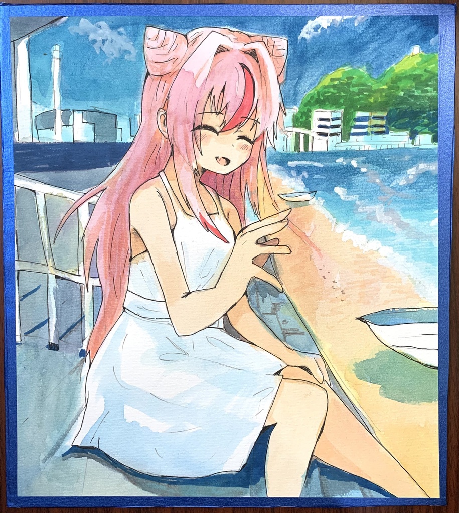 鵺本ねむ色紙⑥