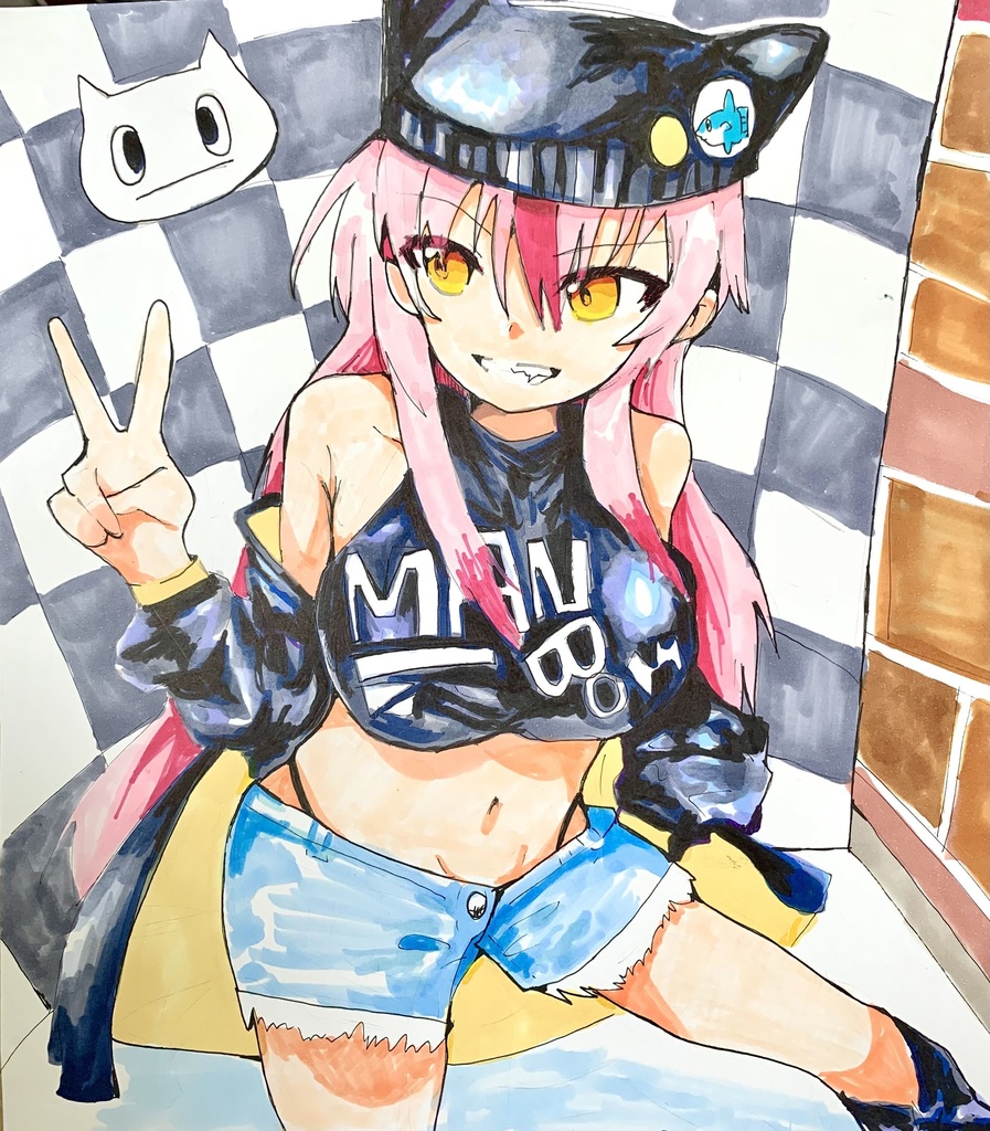 鵺本ねむ色紙⑦