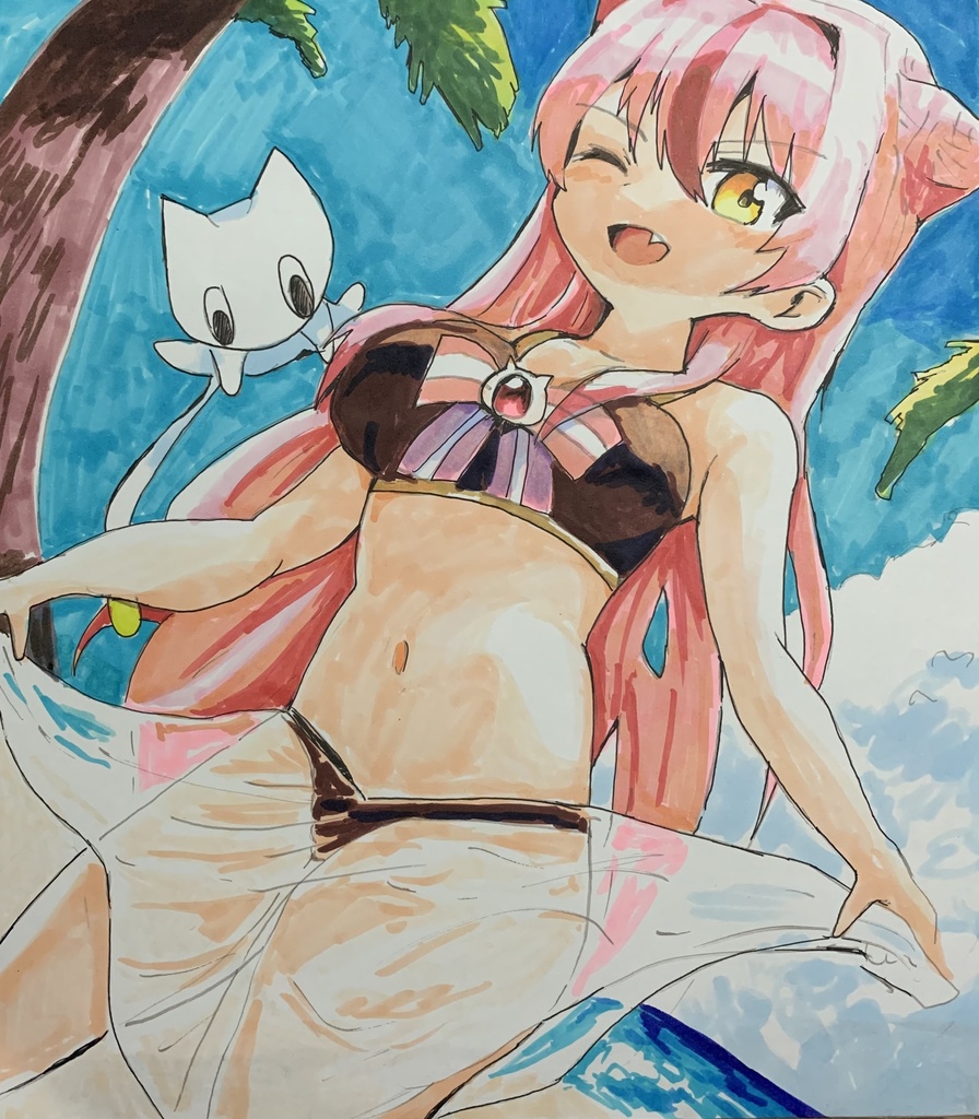 鵺本ねむ色紙⑧
