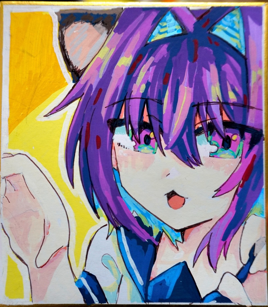 那由他ミニ色紙原画025