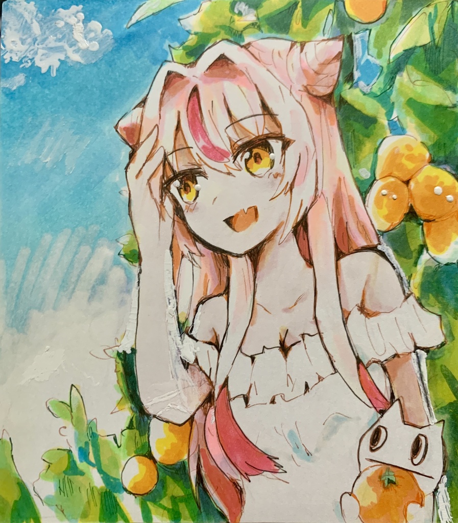 鵺本ねむ色紙010