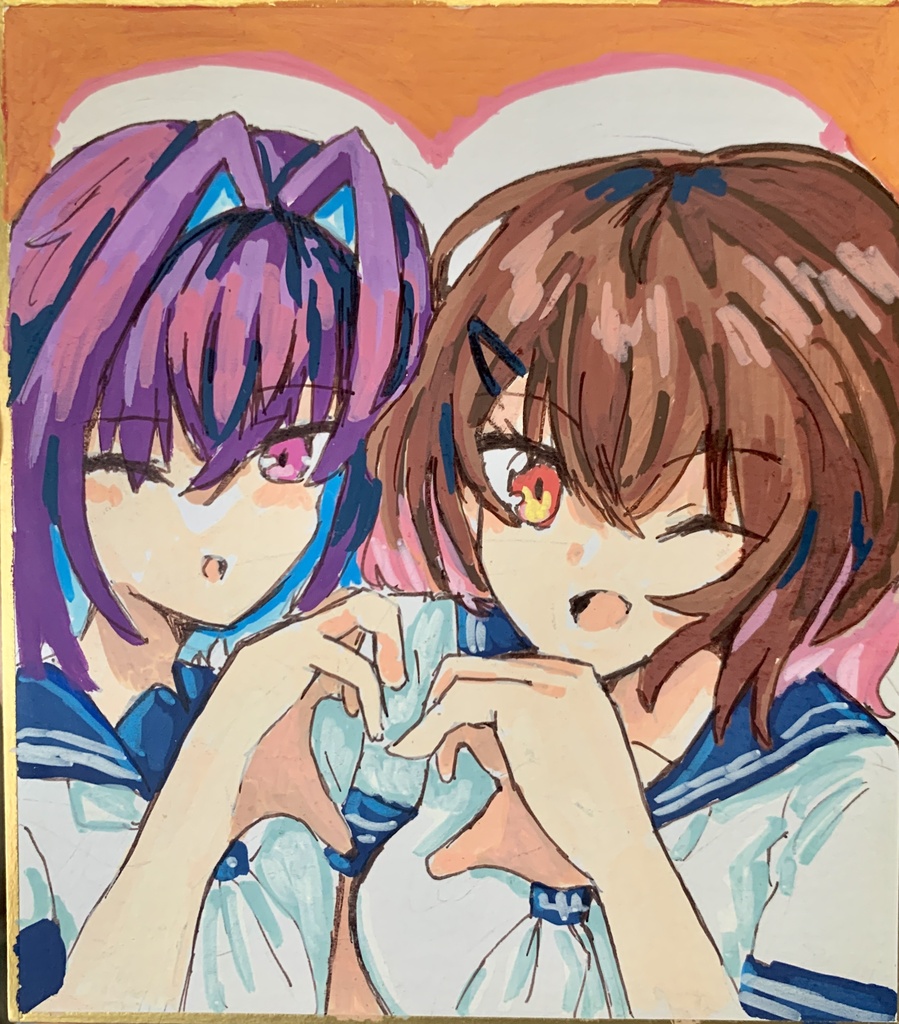 那由他ミニ色紙原画033