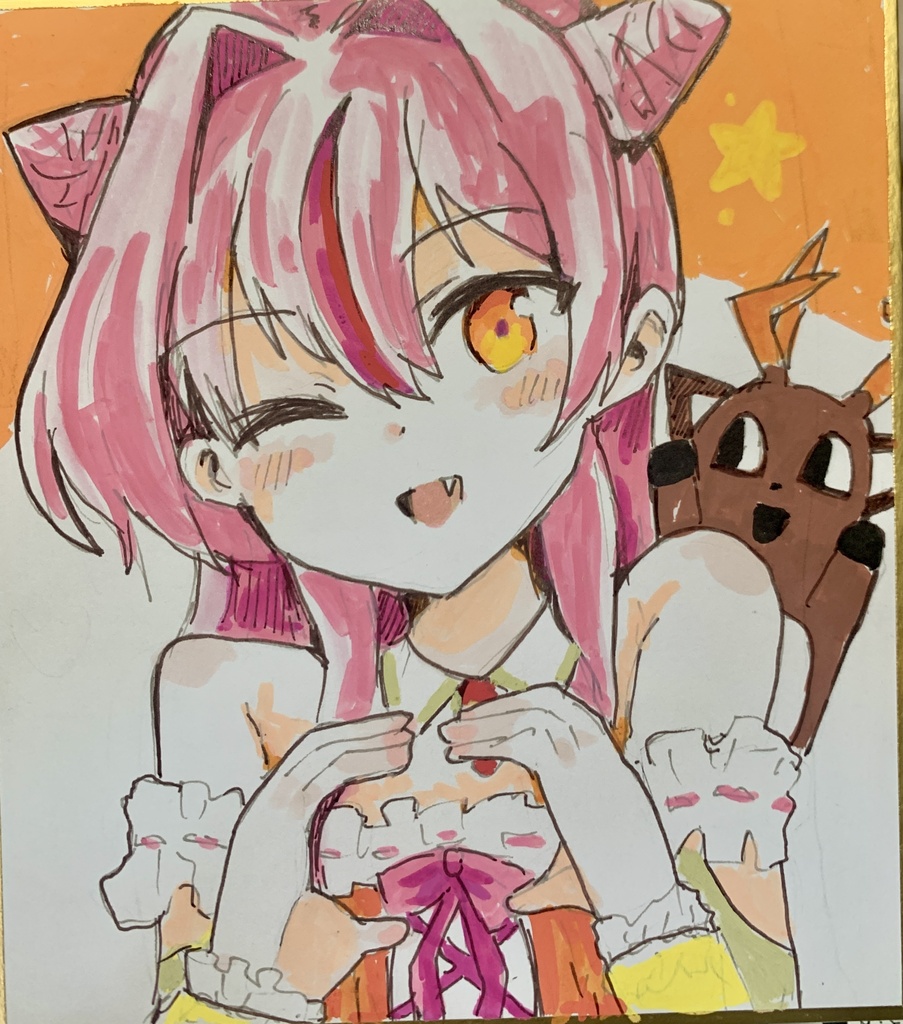 鵺本ねむ色紙014