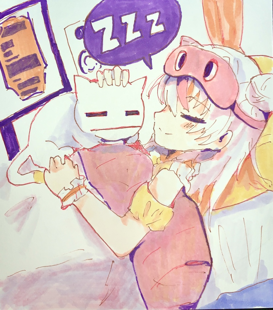 鵺本ねむ色紙016